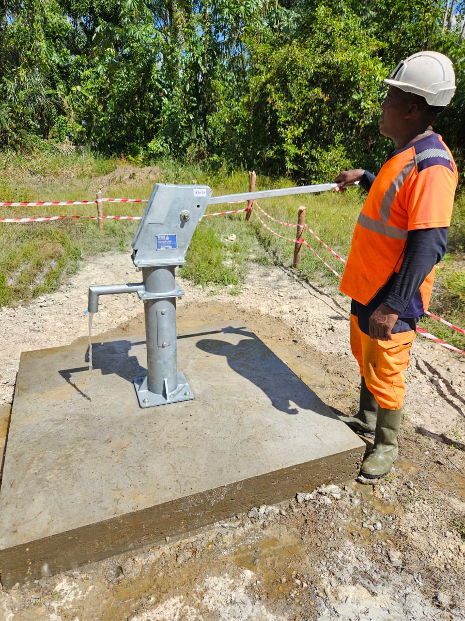 Accès à l'eau à Koloepote Kampu